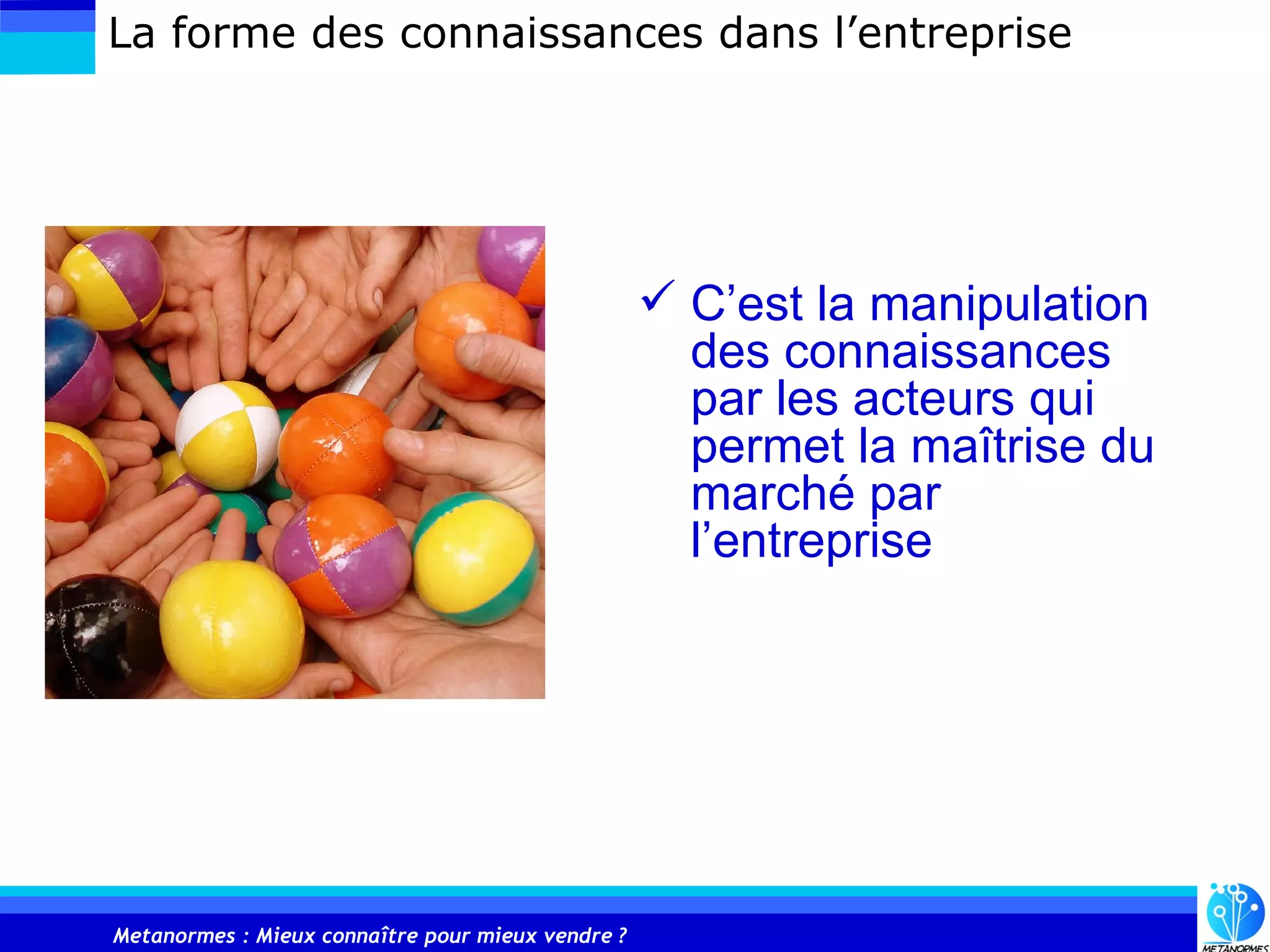 Metanormes Mieux Connaitre Pour Mieux Vendre