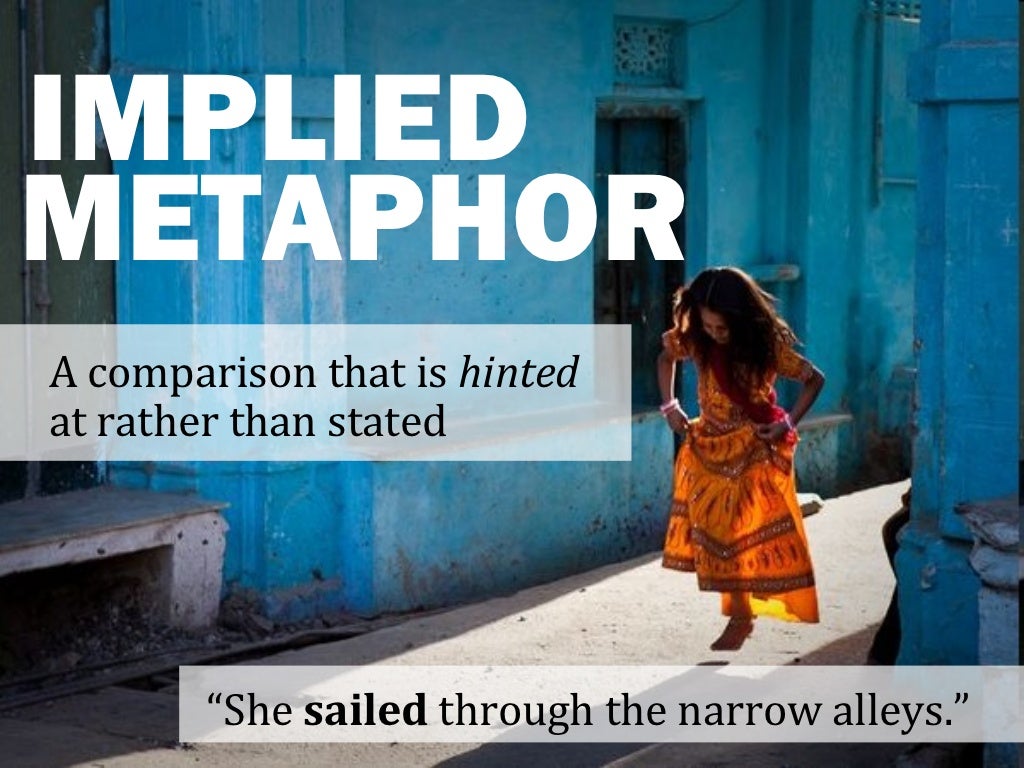 implied metaphor implied metaphor