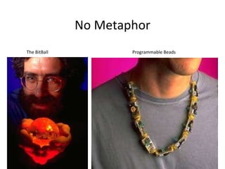 No Metaphor The BitBall Programmable Beads 