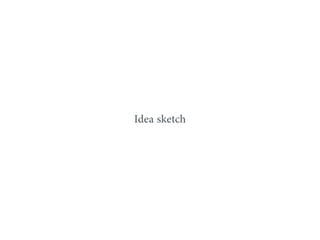 Idea sketch
 