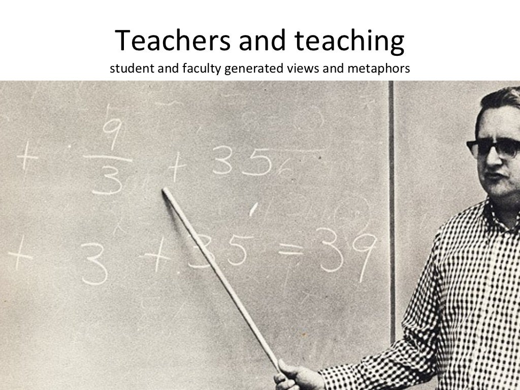 Teachers and Teaching Metaphors