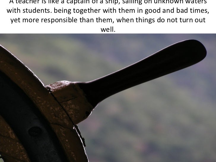 Teachers and Teaching Metaphors