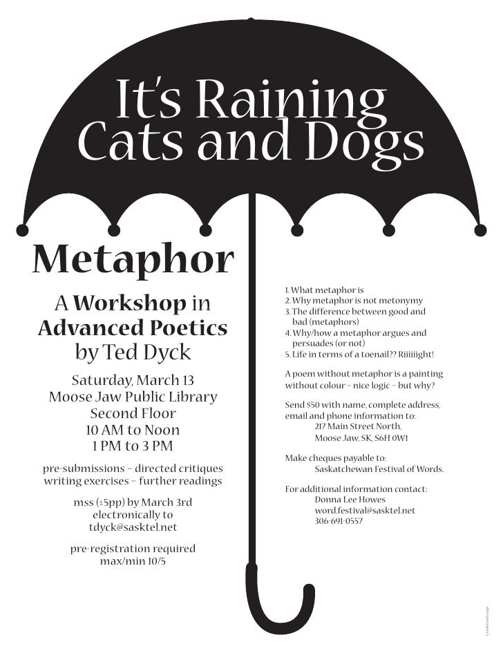 Is It Raining Cats And Dogs Simile