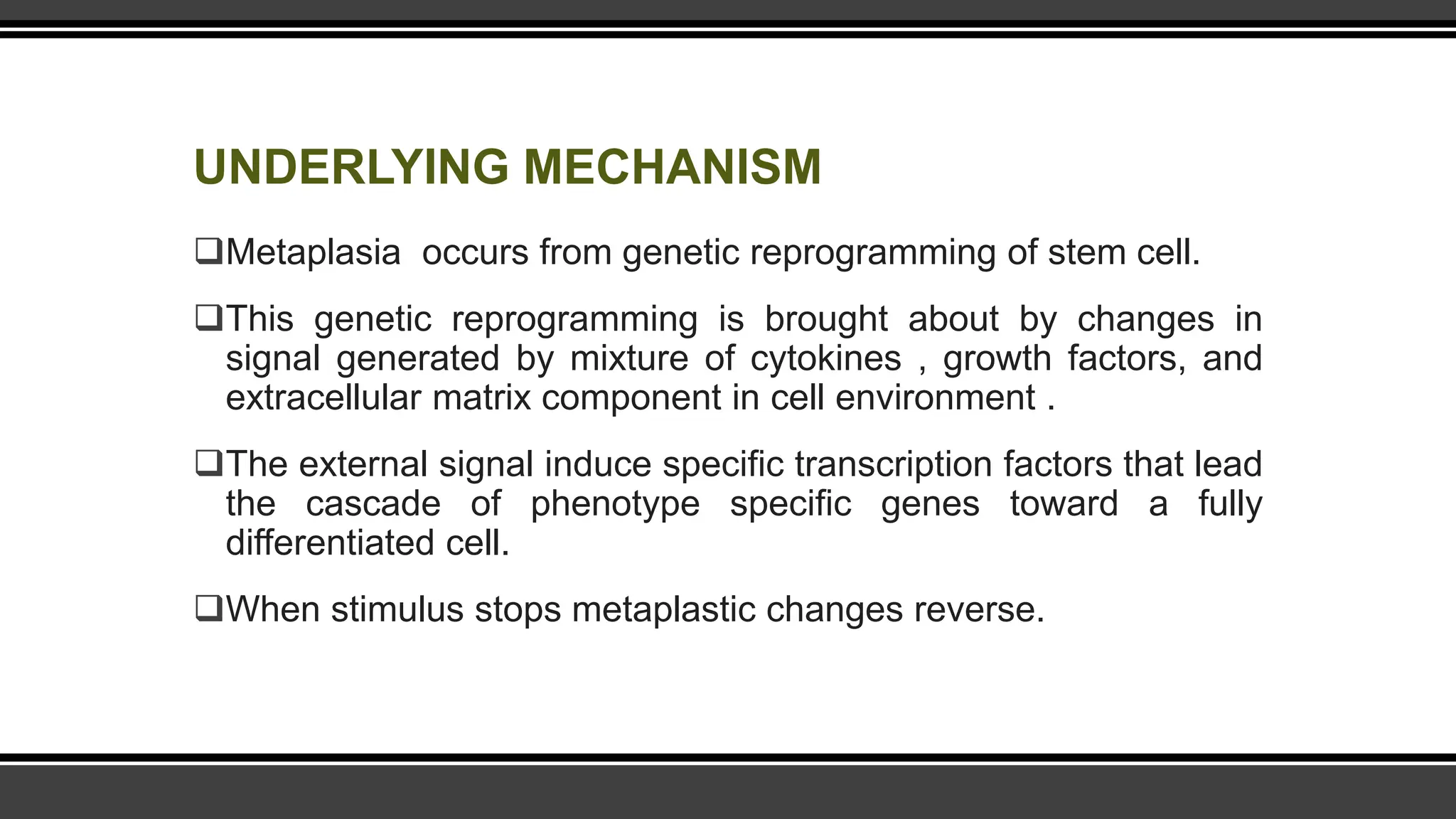 metaplasia PATHOLOGY BY TALHA SHAHID.pptx