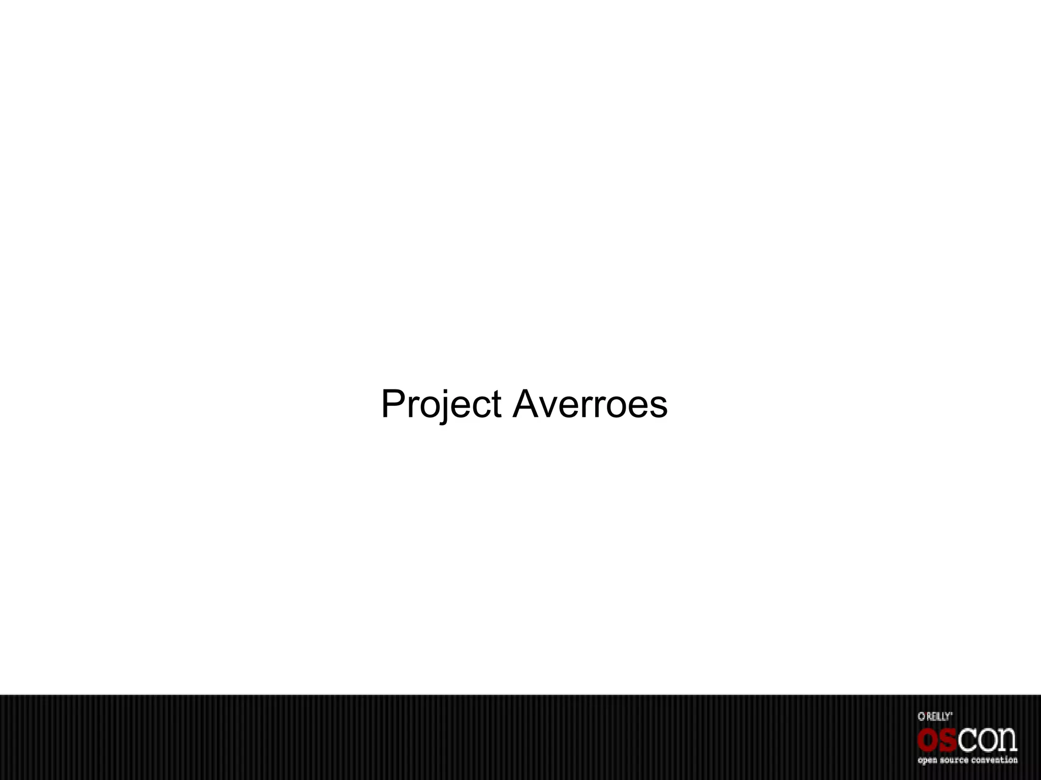 Project Averroes
 