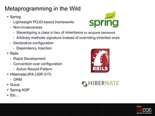 The Art of Metaprogramming in Java   Slide 58