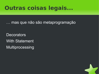 Datetime: Jeitinho brasileiro
import datetime as dt_module
from datetime import datetime

class TestArtist(TestCase):
   def test_should_find_news_by_date(self):
     today = datetime.today()
     dt_module.datetime = DateTimeFake(today)

    def get_by_date_fake(obj, date):
      self.used_date = date
      return []
    NewsRepository.get_by_date = get_by_date_fake

    Artist().news()
    assert self.used_date == today
                                 
 