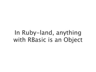 Ruby's Object Model: Metaprogramming and other Magic