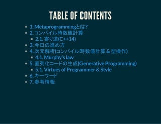 Metaprogramming | PPT | Free Download