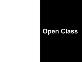 Open Class
 