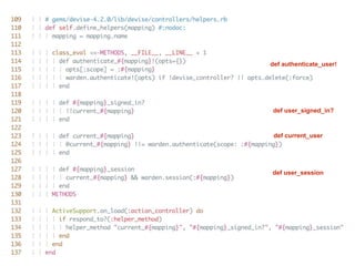 def current_user
def user_signed_in?
def authenticate_user!
def user_session
 