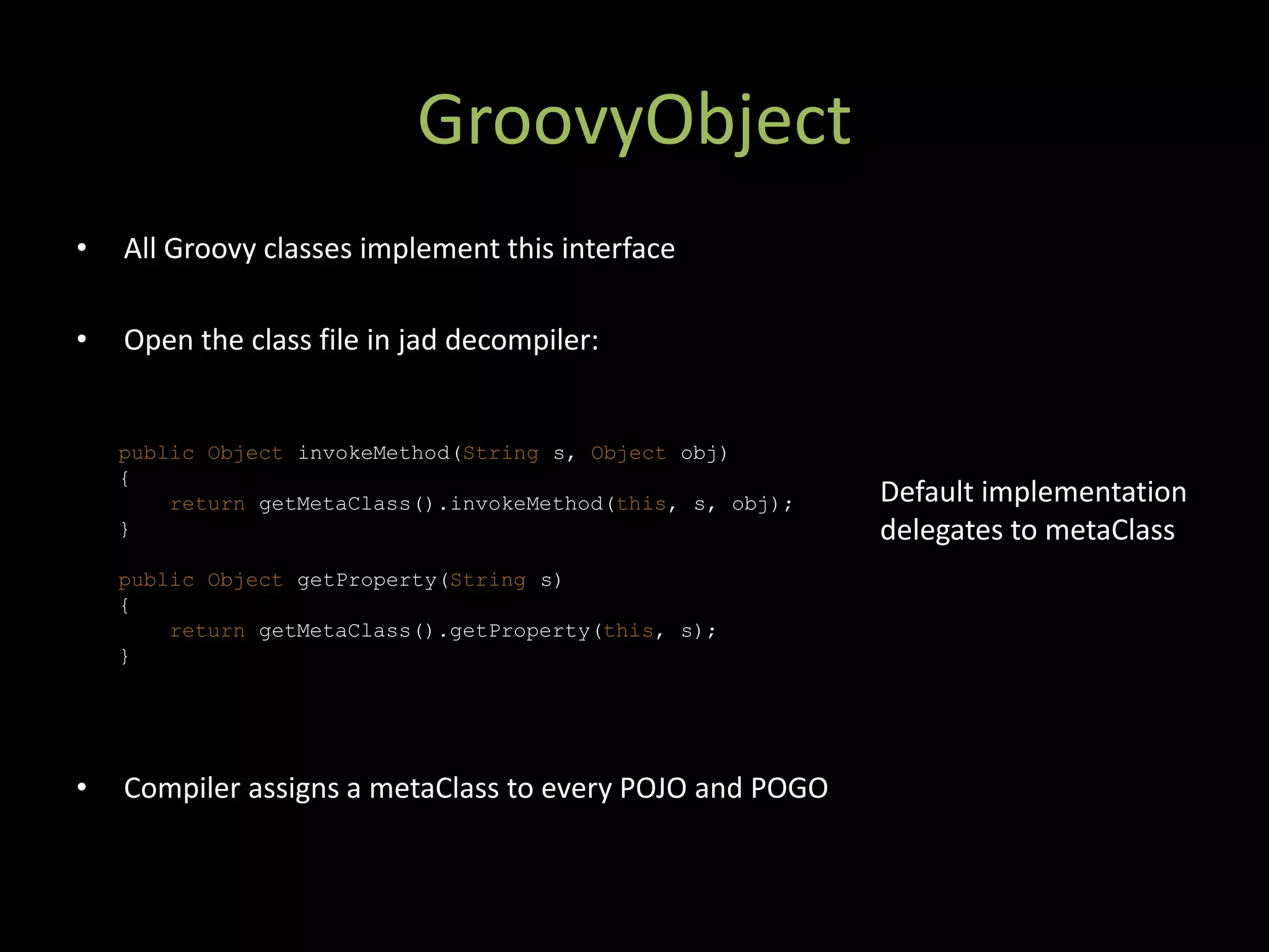Metaprogramming Techniques In Groovy And Grails