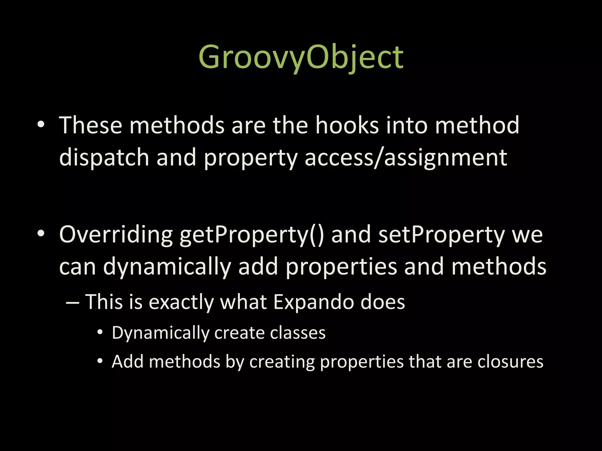 Metaprogramming Techniques In Groovy And Grails