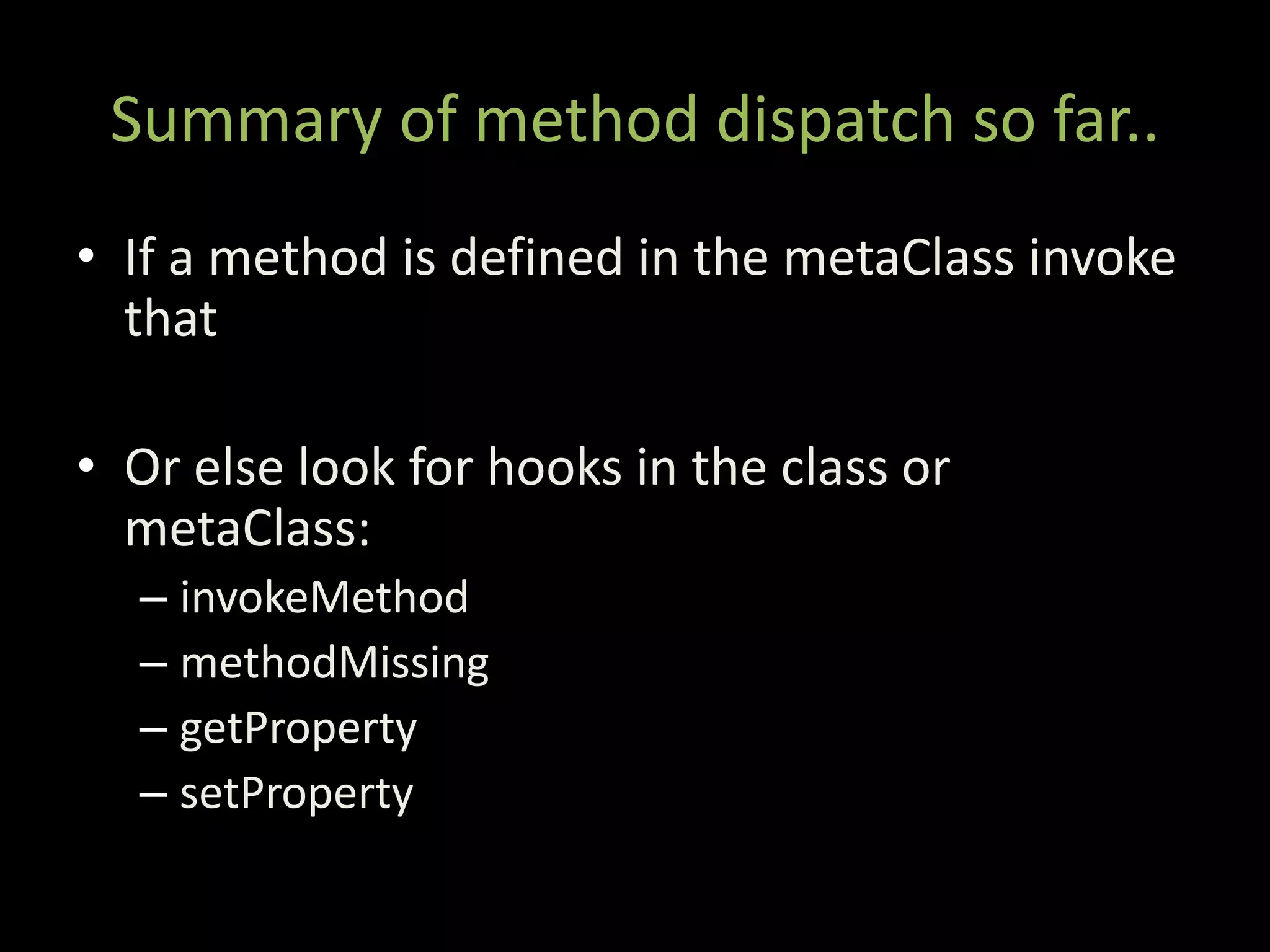 Metaprogramming Techniques In Groovy And Grails