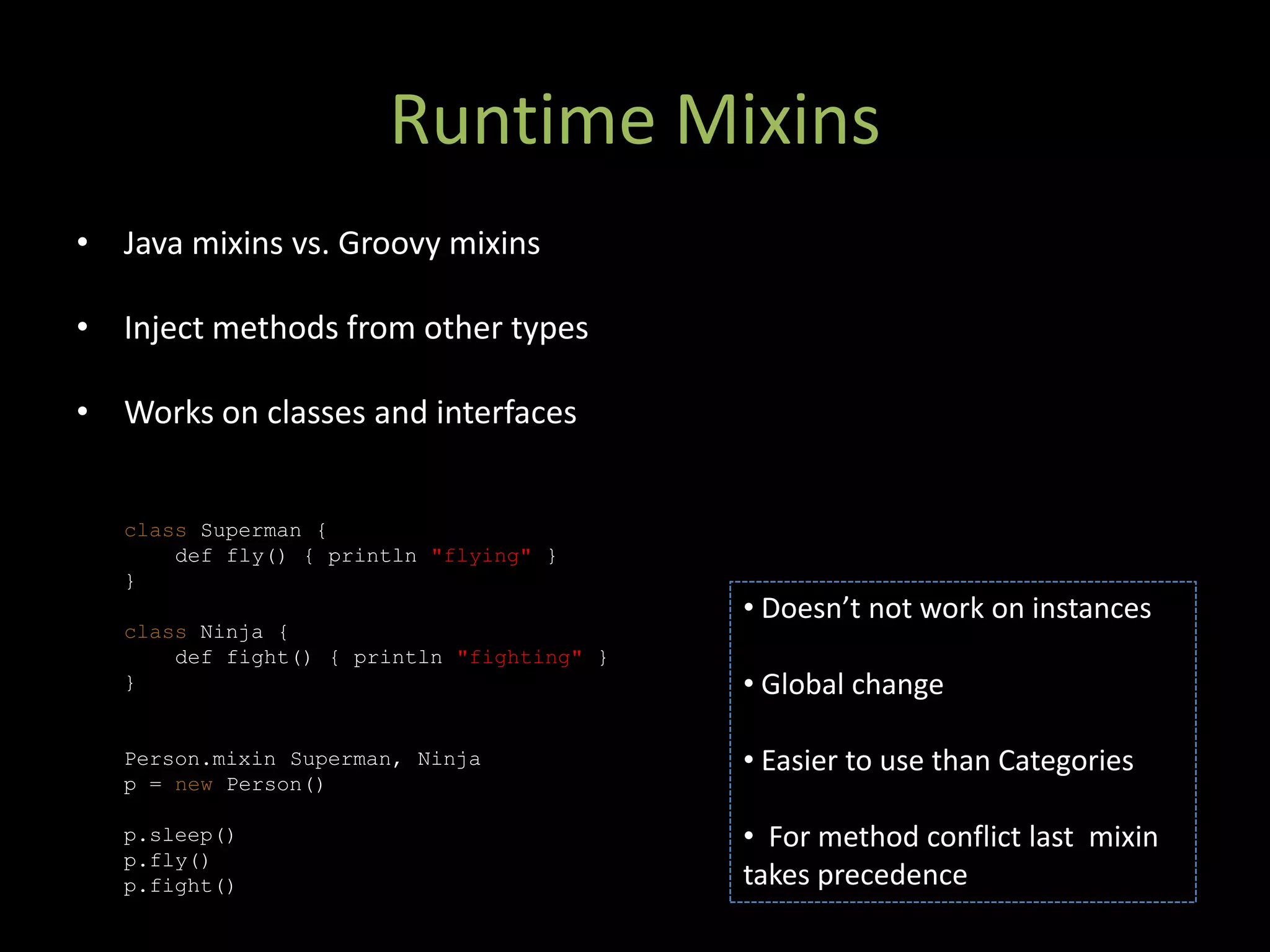 Metaprogramming Techniques In Groovy And Grails