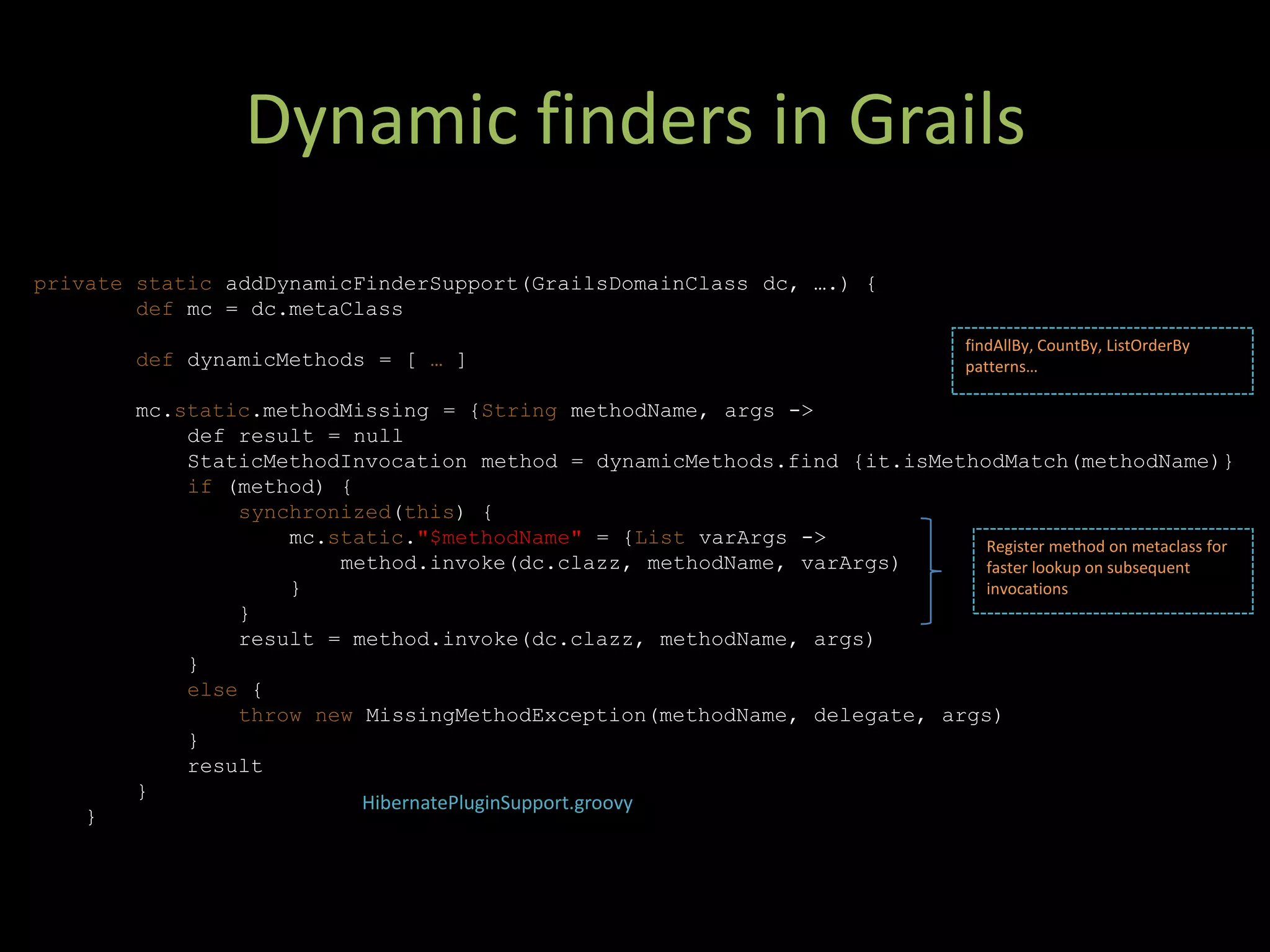 Metaprogramming Techniques In Groovy And Grails