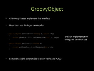 Metaprogramming Techniques In Groovy And Grails