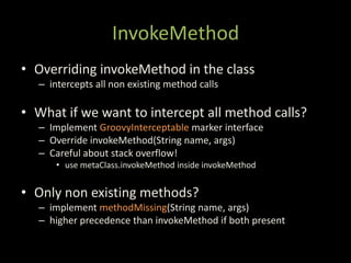 Metaprogramming Techniques In Groovy And Grails