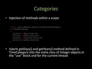 Metaprogramming Techniques In Groovy And Grails