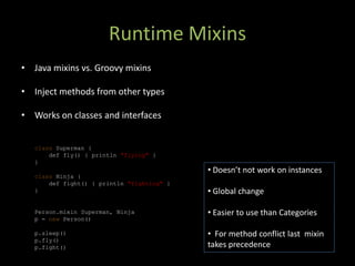 Metaprogramming Techniques In Groovy And Grails