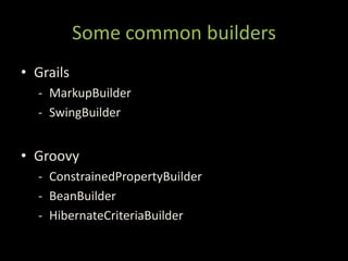 Metaprogramming Techniques In Groovy And Grails
