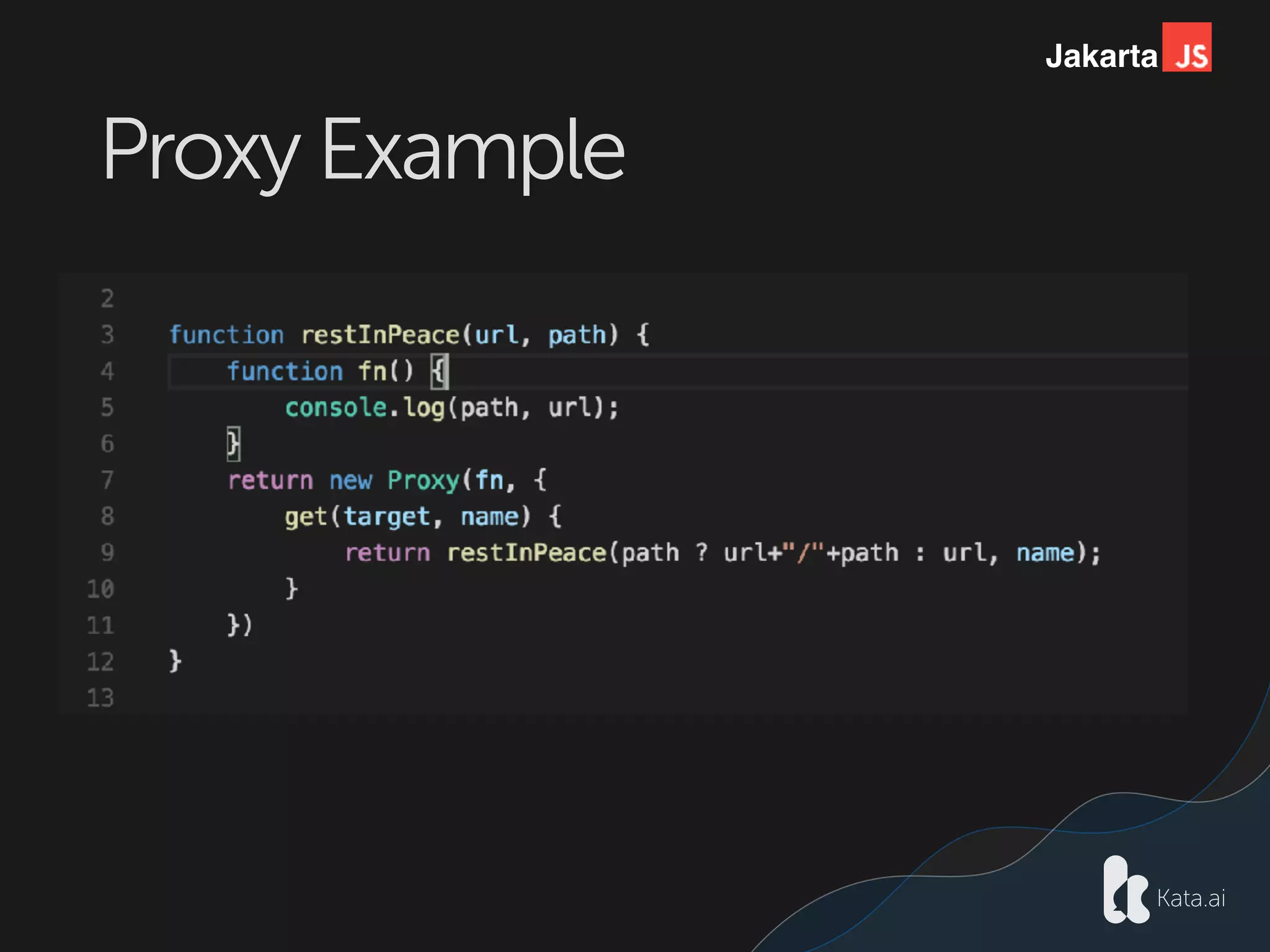 Jakarta
Proxy Example
 
