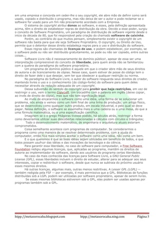 Metareciclagem    Software Livre