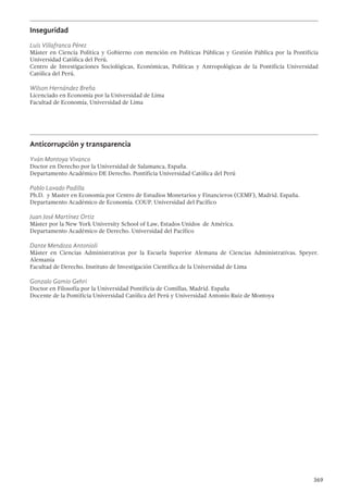 METAS DEL PERÚ AL BICENTENARIO 2021