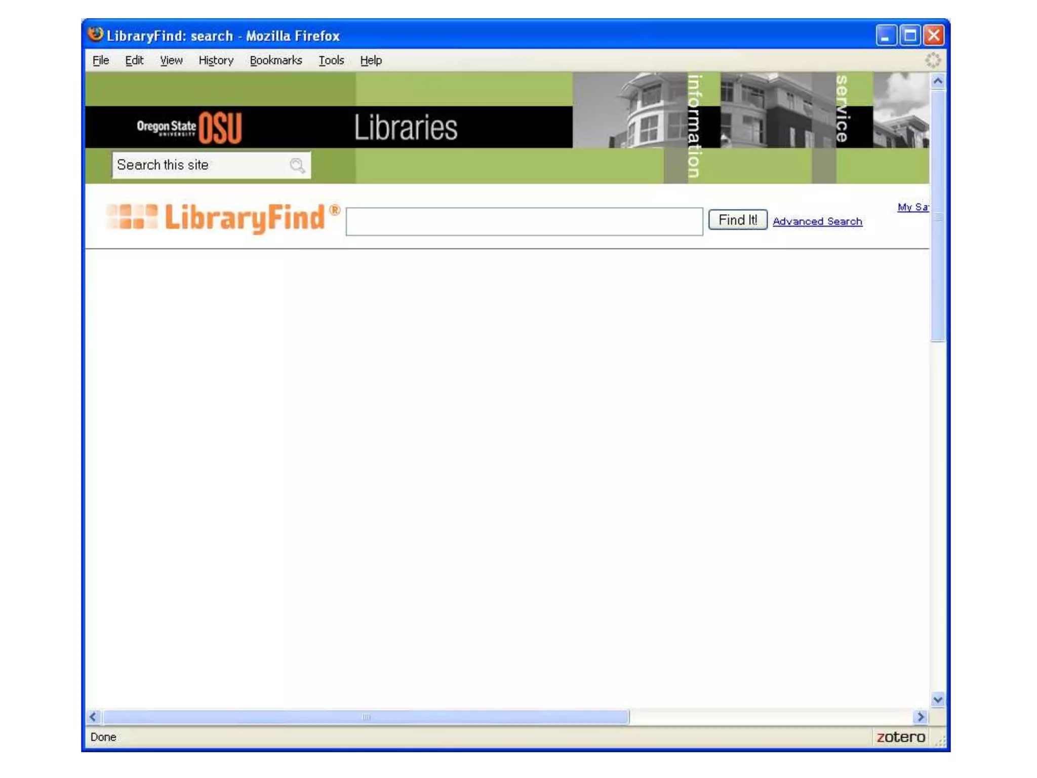 Once you start down the Quick Search path, forever will it dominate your destiny.