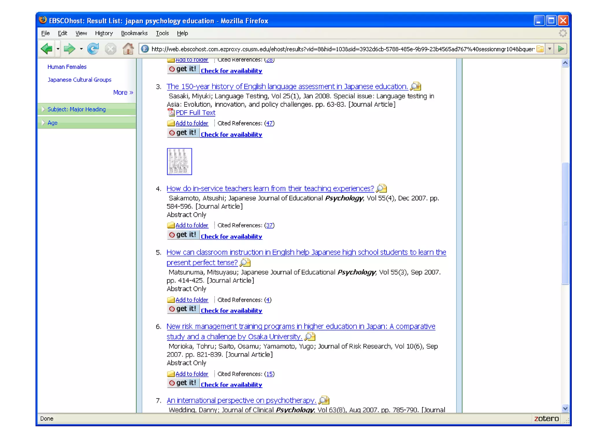 Changing queries“Nearly all students repeated their searches, changing terms or subject categories, so the interface needs to make this easy.”– Maryland “Each new piece of information [users] encounter gives them new ideas and directions to follow and, consequently, a new conception of the query …  [T]he query itself (as well as the search terms used) is continually shifting, in part or whole.” –Bates 