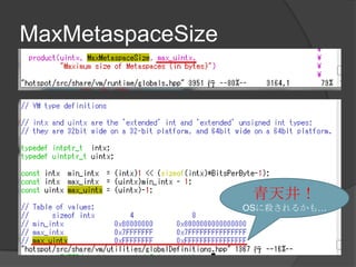 MaxMetaspaceSize
쾮
OS˚뤫⡭
 