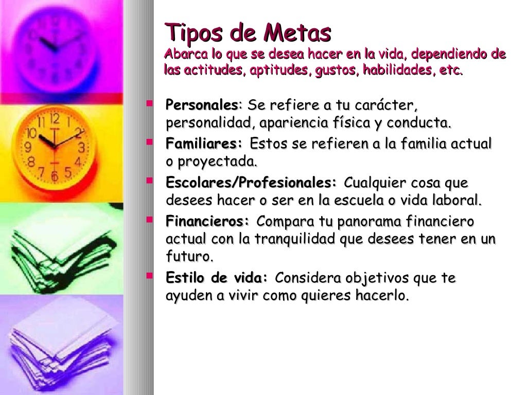 Estableciendo Metas De Largo Plazo