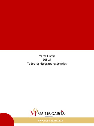 Marta García
2016©
Todos los derechos reservados
 