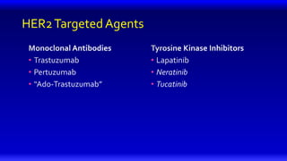 HER2TargetedAgents
•
•
•
•
•
•
 