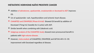 Prostate Cancer Synonyms Rash Metastatic Prostate Cancer ppt for advanced cancer | PPTX
