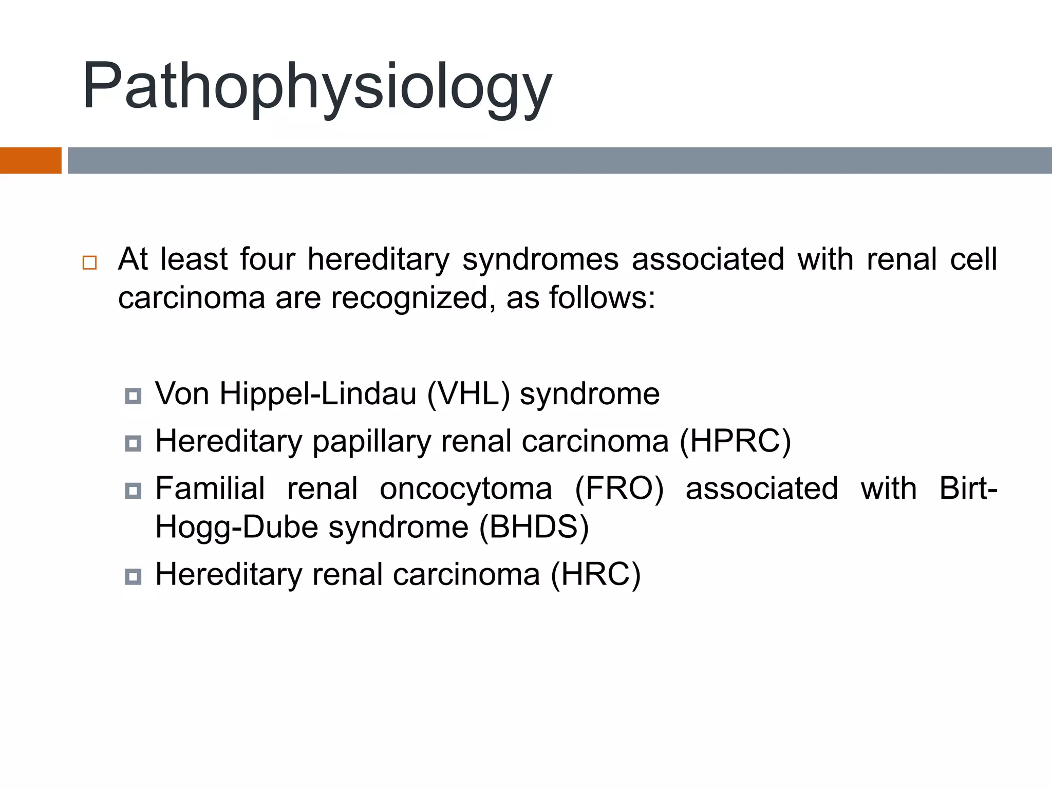Metastatic renal cell carcinoma | PPTX