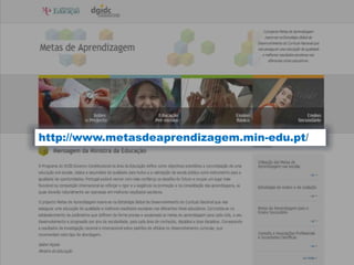 http://www.metasdeaprendizagem.min-edu.pt/