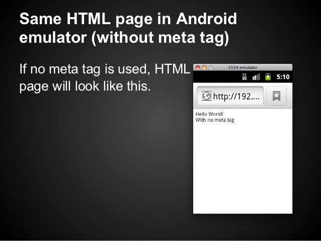 Meta tag customization (iOS + android)