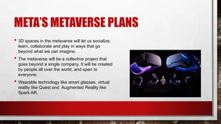 Metaverse - The Future of Internet | PPTX