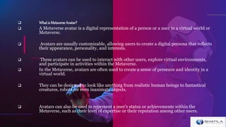 How To Create Your Own Metaverse Avatar? | PPTX