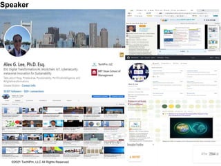 ©2021 TechIPm, LLC All Rights Reserved
Speaker
 