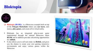 Blocktopia Blockchain : A Key Player in Metaverse.pptx