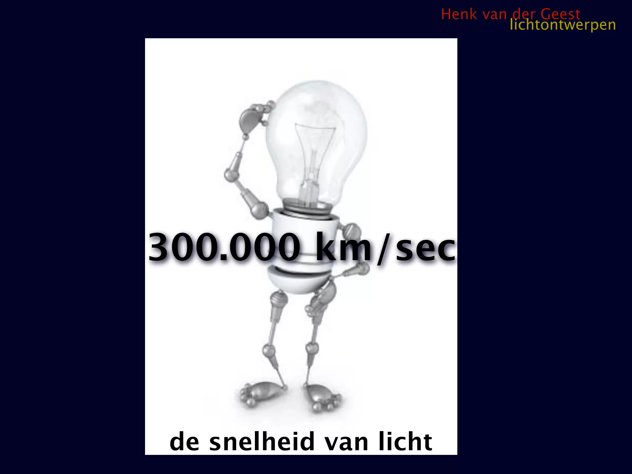 Met De Snelheid Van Het Licht