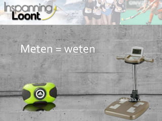 Meten = weten

 