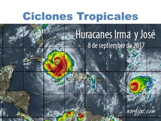 Ciclones Tropicales
 