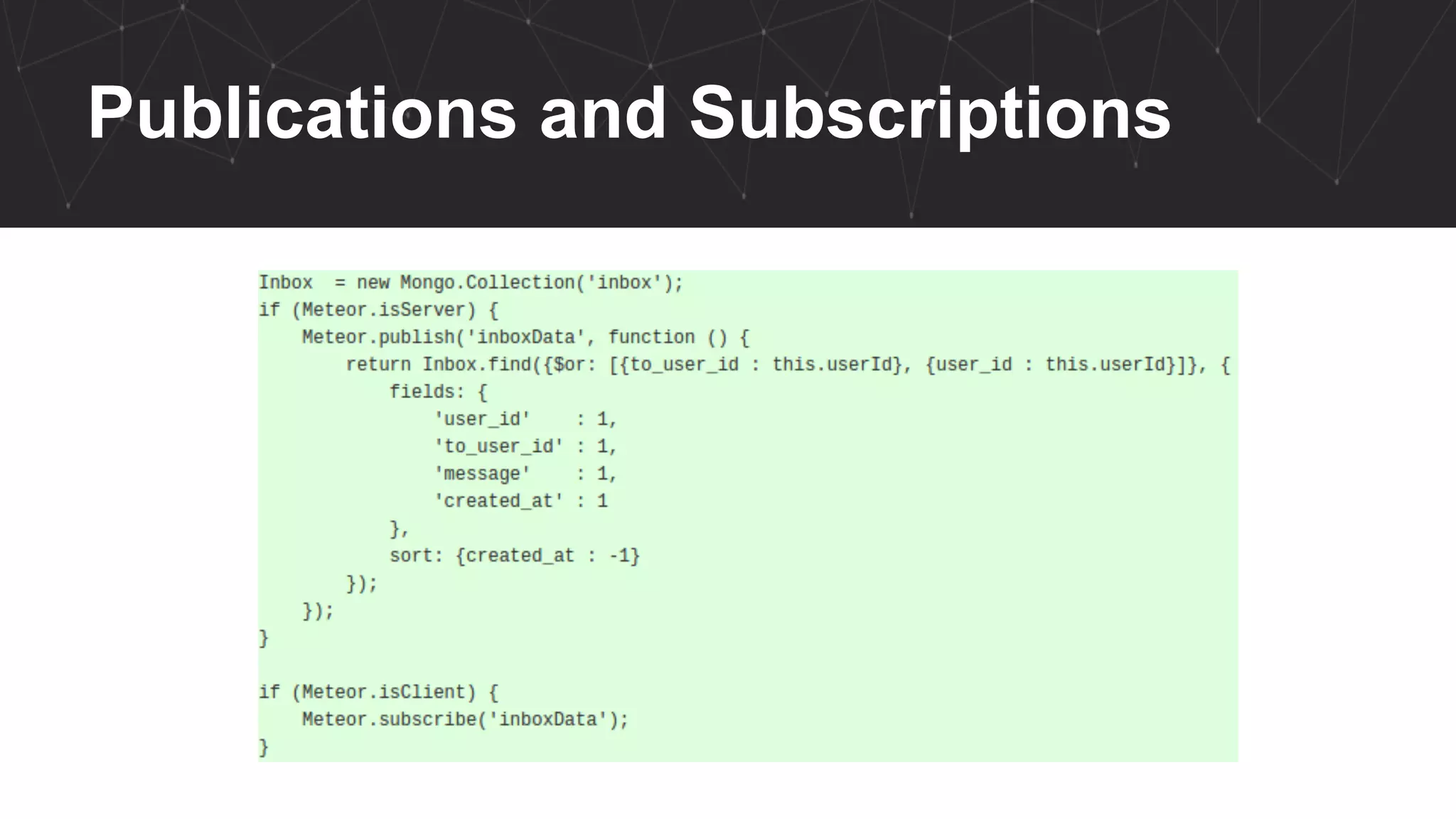 Publications and Subscriptions
 