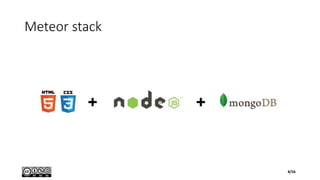 Meteor stack
8/56
 