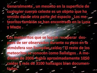 Meteoritos