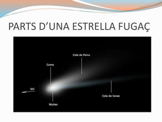 PARTS D’UNA ESTRELLA FUGAÇ
 