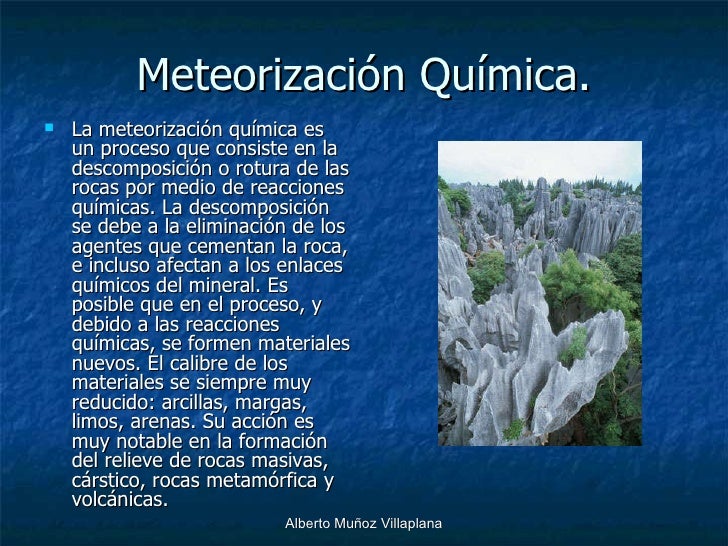 MeteorizacióN MeteorizacióN